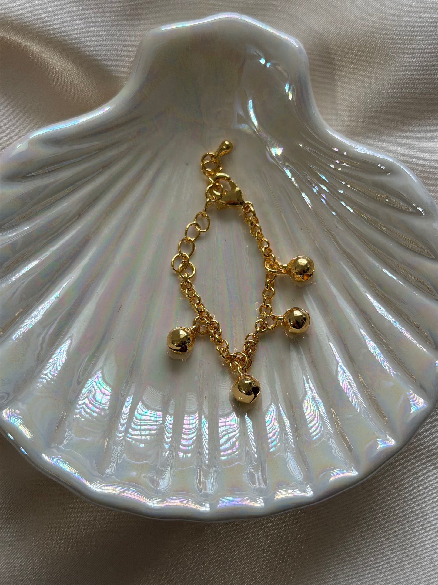 Classic baby bell bracelet or anklet
