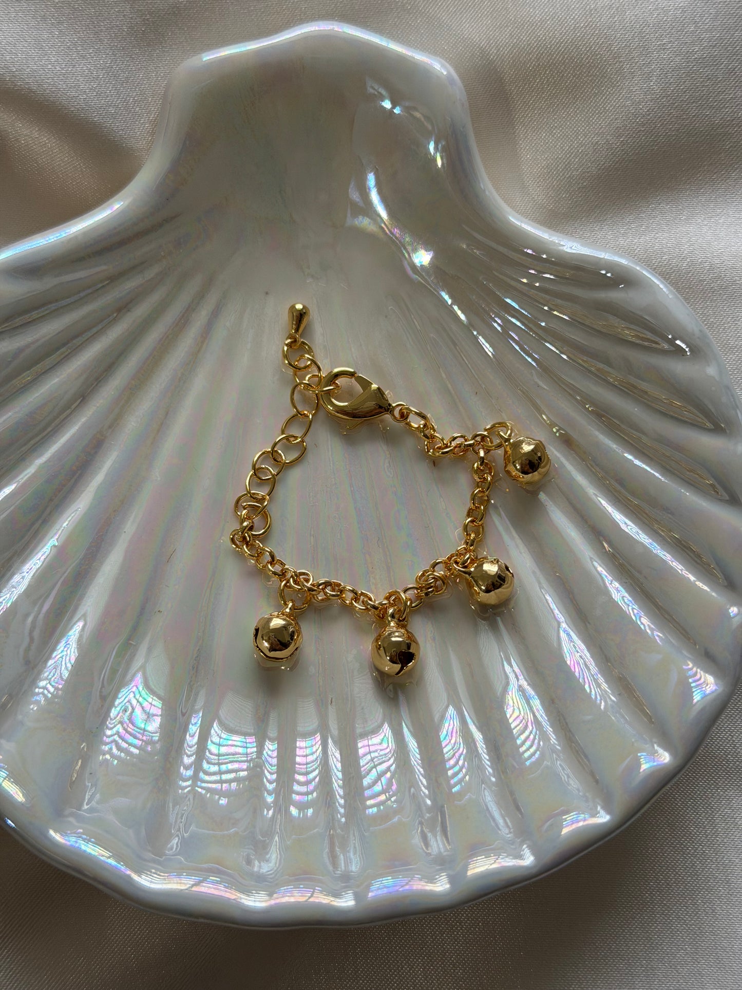 Classic baby bell bracelet or anklet