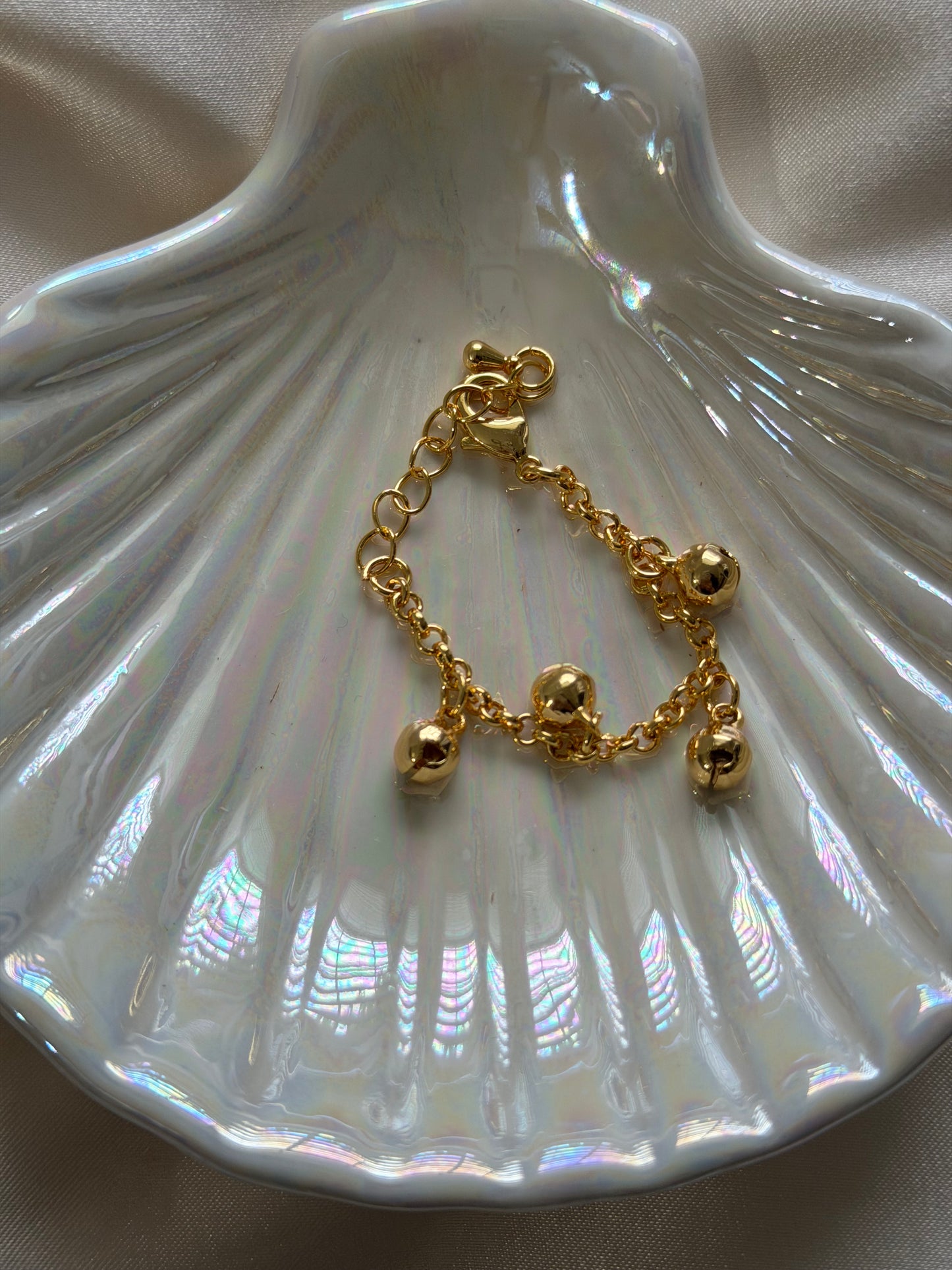 Classic baby bell bracelet or anklet