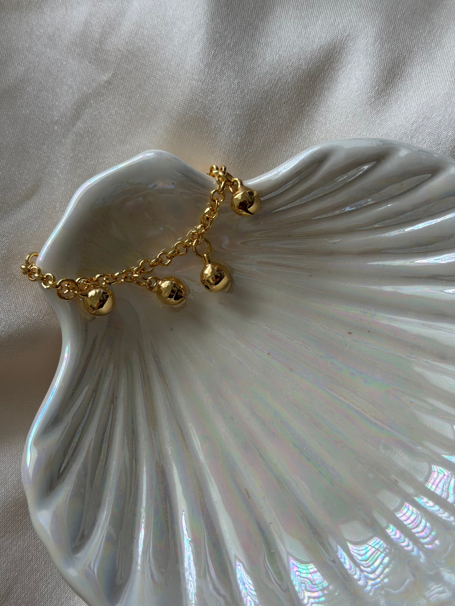 Classic baby bell bracelet or anklet