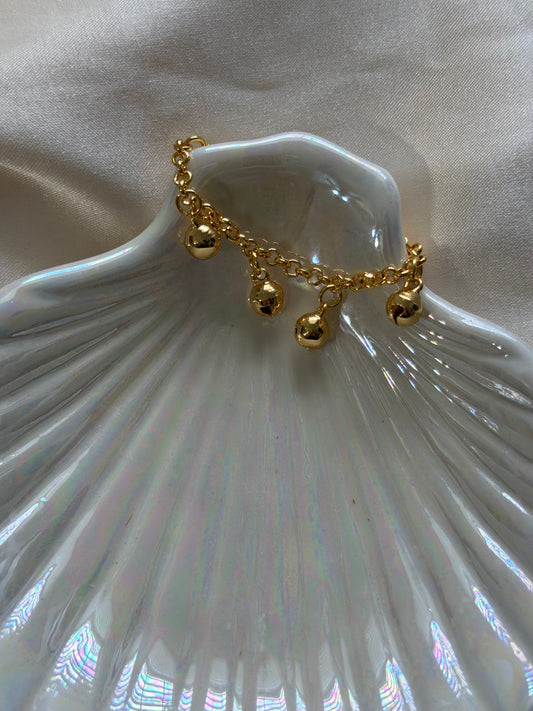 Classic baby bell bracelet or anklet